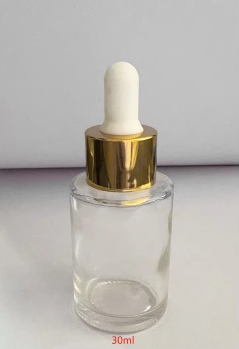 30ml clear essential oil bottle
