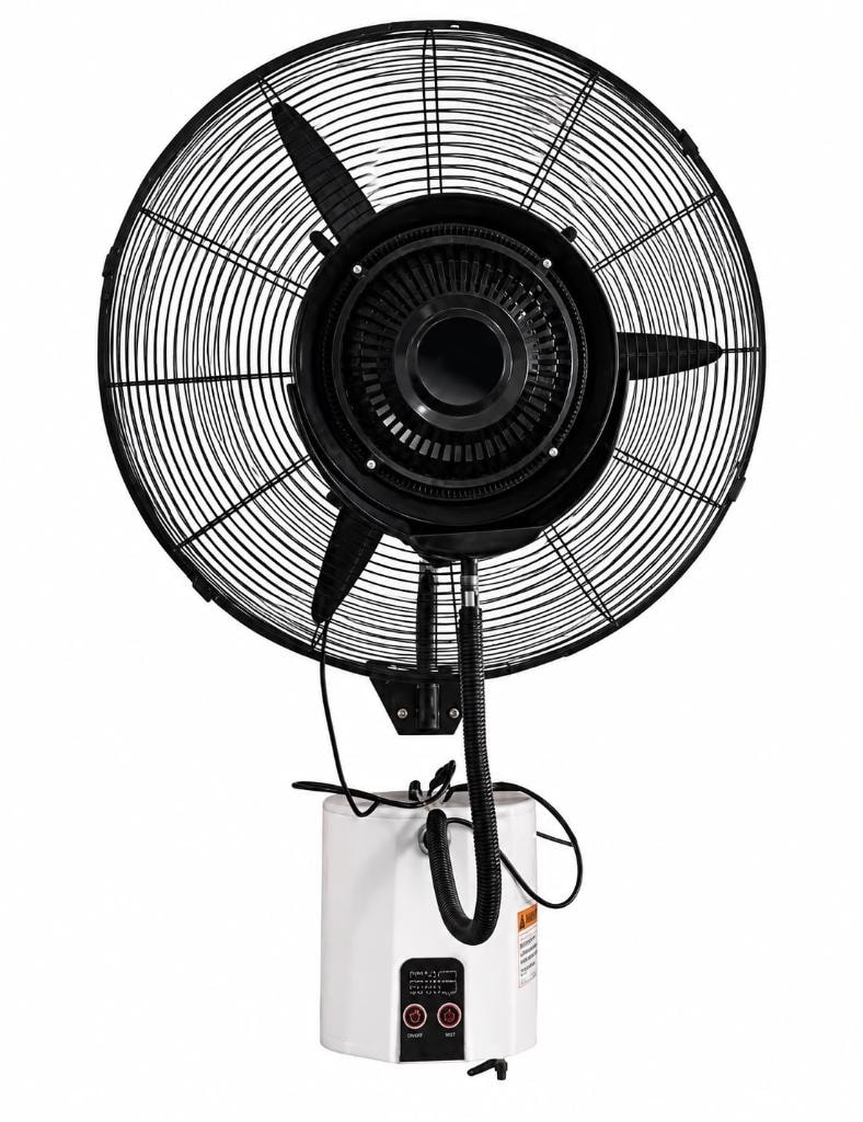 MW-650 Aero Mist Misting Fan — compact misting fan with reservoir base