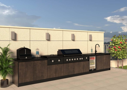 Straight Shape Kitchen