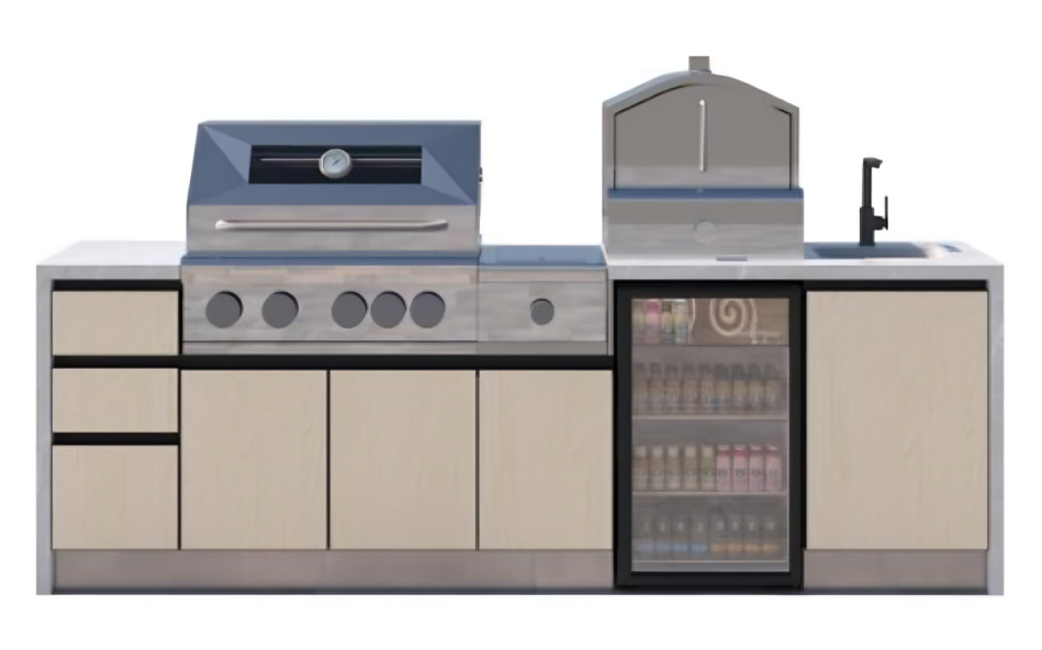 Straight Shape Kitchen