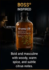 Boss Inspired Amber Premium fragrance oil bottle