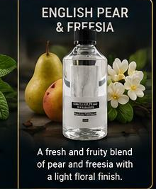 English Pear and Freesia Peach Signature fragrance oil bottle