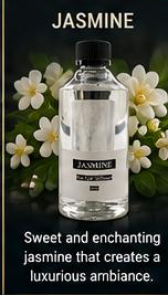 Jasmine Peach Signature fragrance oil bottle