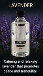 Lavender Peach Signature fragrance oil bottle