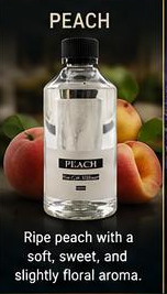 Peach Signature fragrance oil bottle