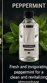Peppermint Peach Signature fragrance oil bottle