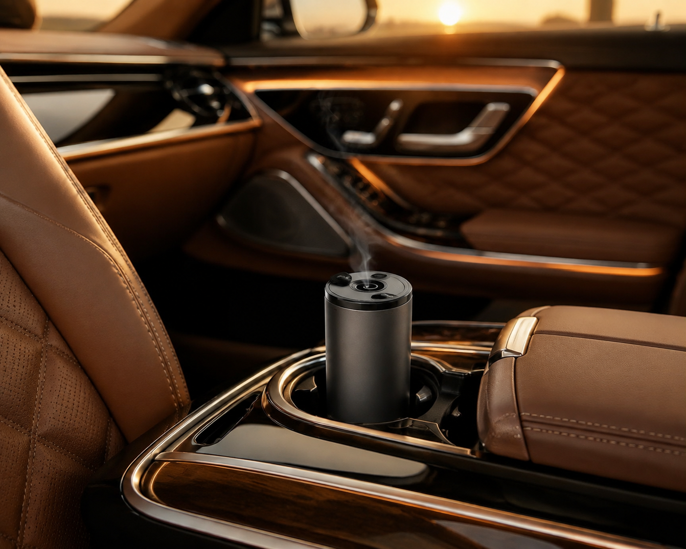 MW-03 Automotive Diffuser in a luxury sedan
