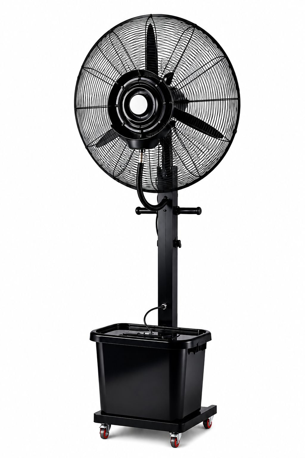 MW-200 Professional Misting Fan — portable fan with fine mist and caster base