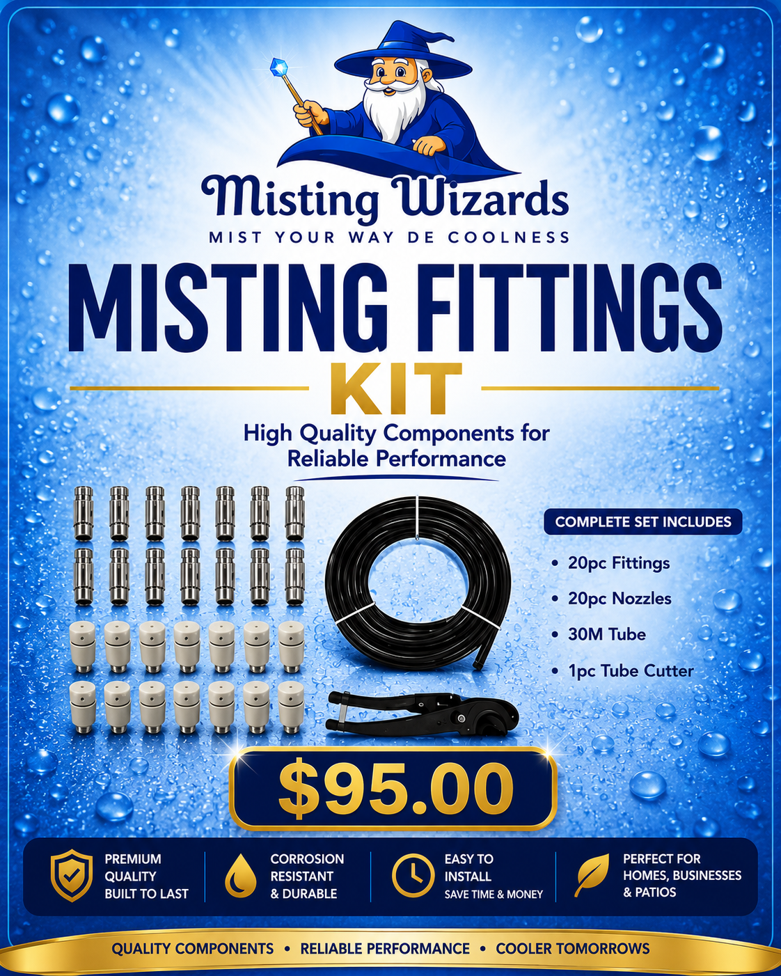 Misting Fittings Kit