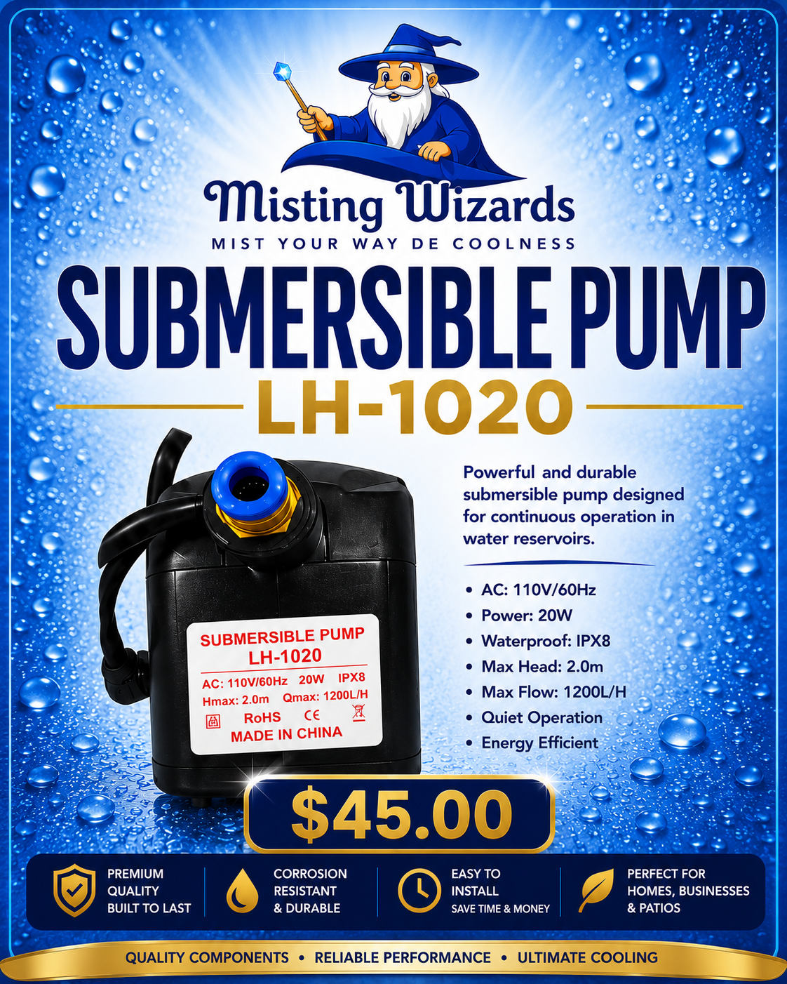 Submersible Pump LH-1020