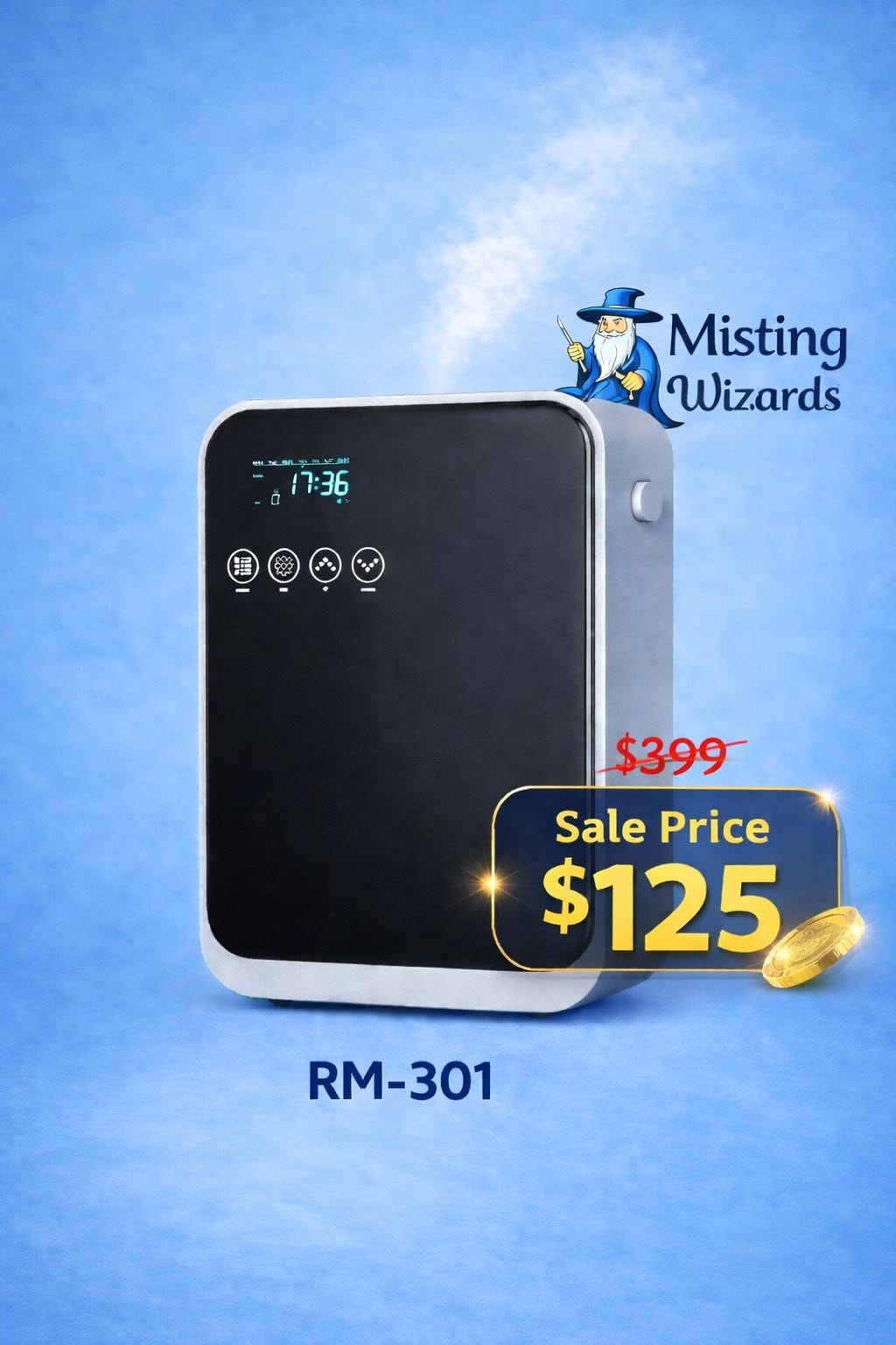 RM-306 Smart Diffuser — Kitchen & Living Room Set