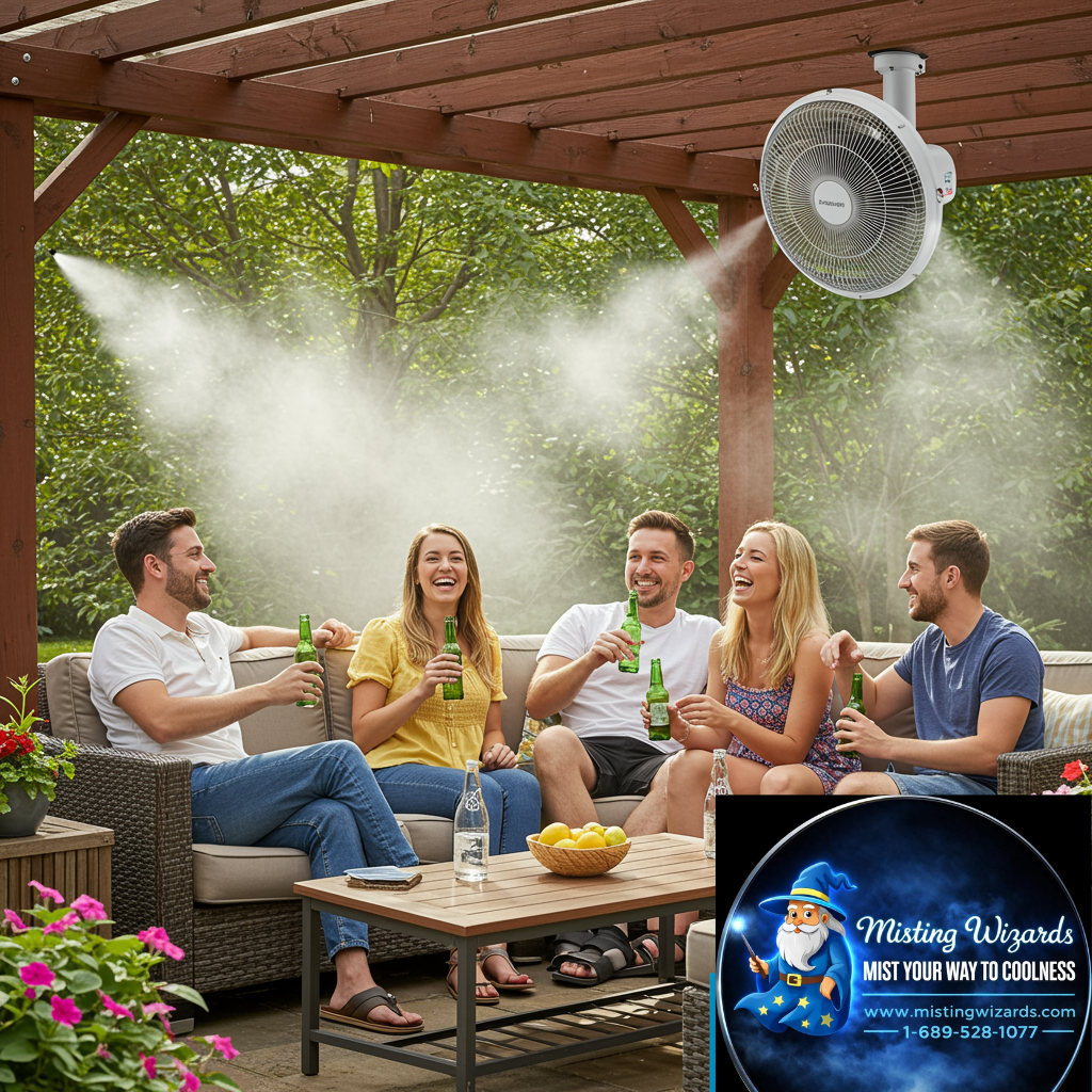 Outdoor Misting Fan