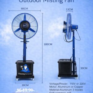 Portable Misting Fan